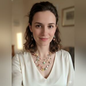 Colorful Earrings & Necklace Set